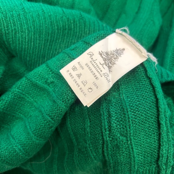 Andersson Bell XL RARE- vintage cable knit acr sweater in excellent vintage cond - Picture 11 of 13
